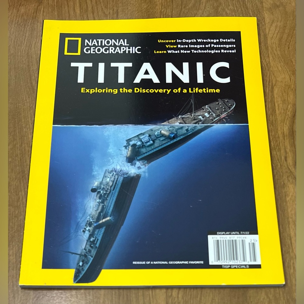 National Geographic Titanic Issue